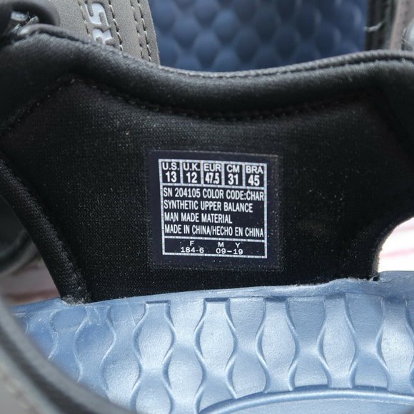 Skechers Men\'s Relaxed Fit Tresmen Garo Sport Sandals Size 13  Worn Once main image 6